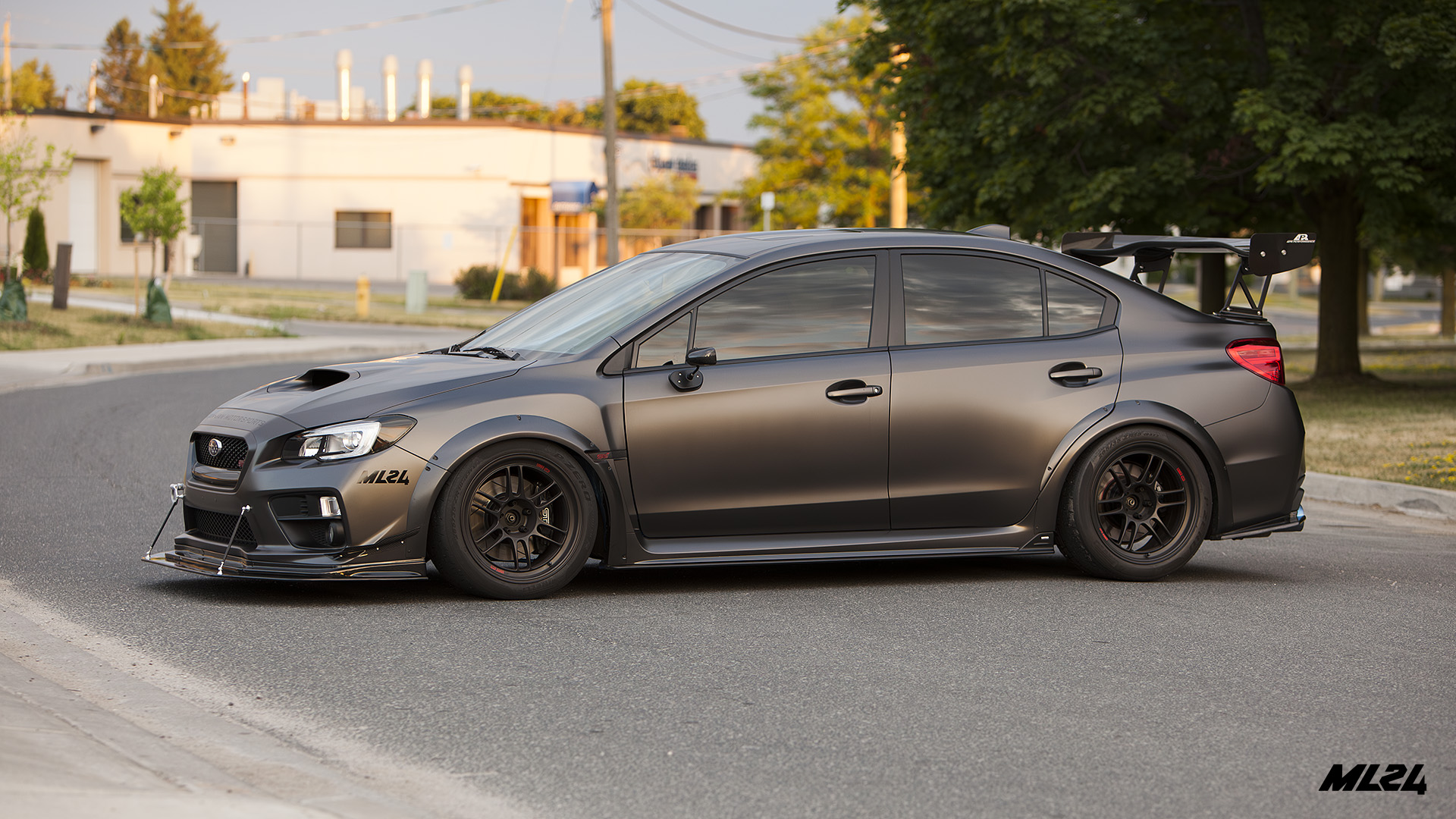 ML24 2015 Subaru WRX STI Wide Body Fender Flares